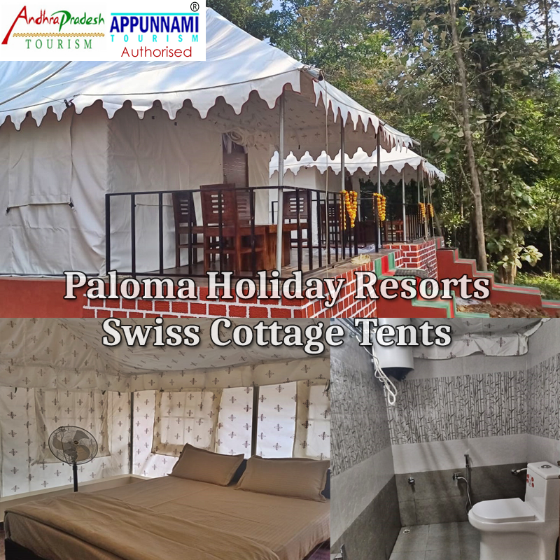 PALOMA HOLIDAY RESORTS SWISS COTTAGE TENTS